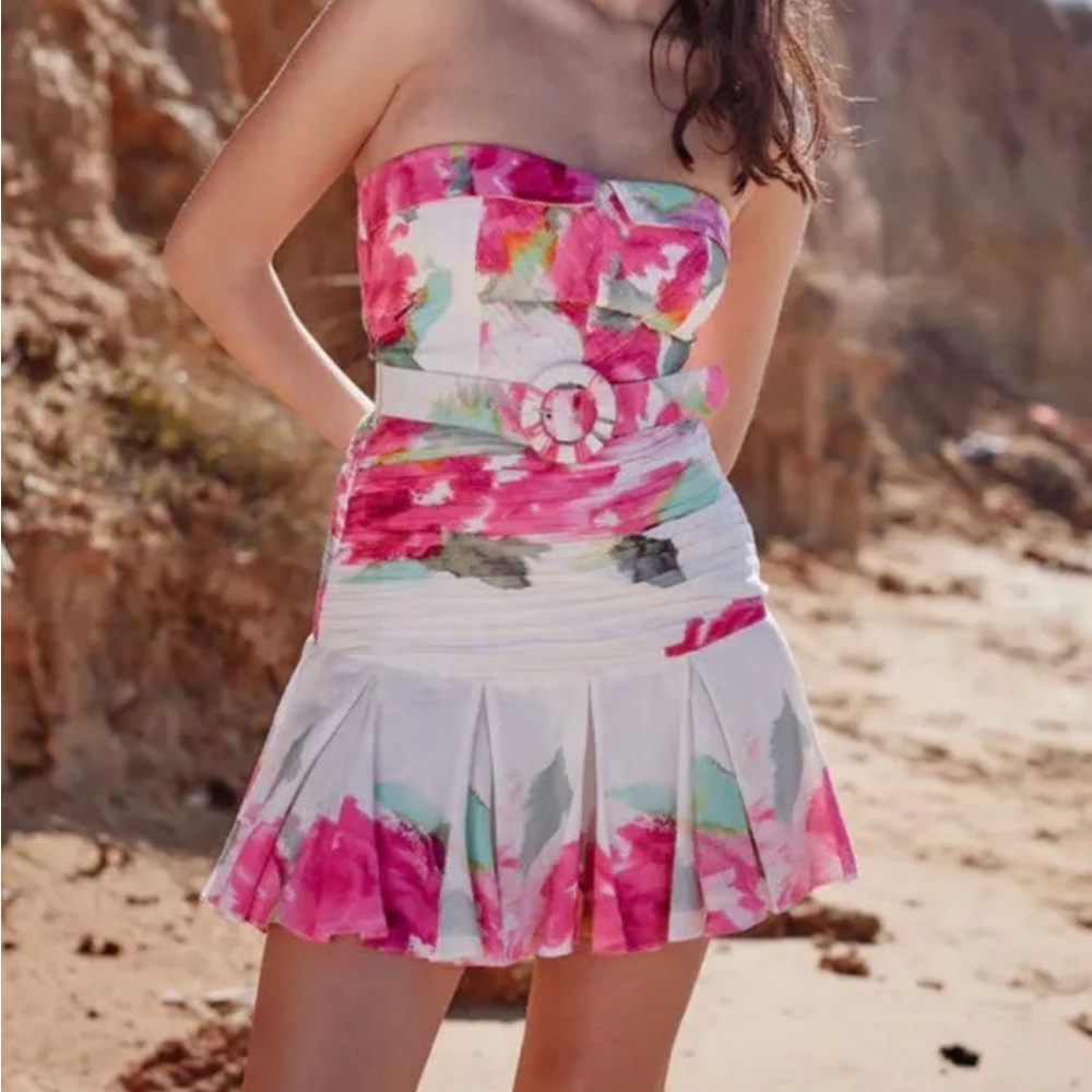 Hemant and Nandita Rosa Tube Dress